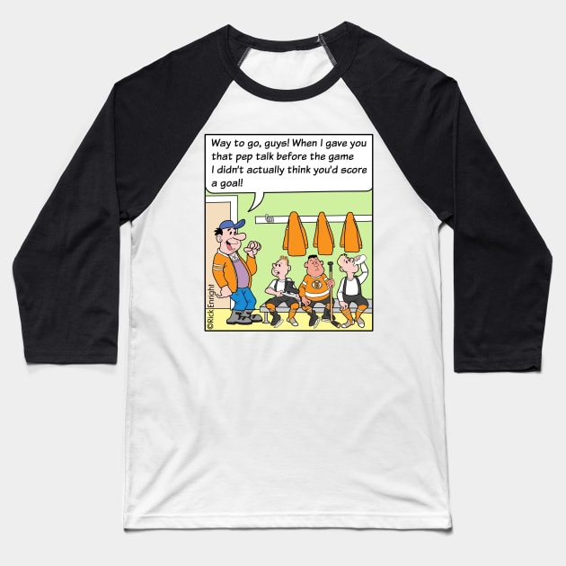 Larry 006 Baseball T-Shirt by AceToons